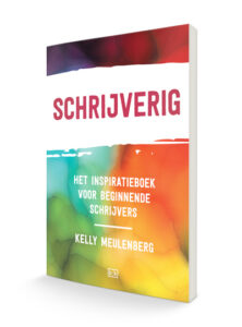 3d cover Schrijverig: Het inspiratieboek voor beginnende schrijvers door schrijfcoach Kelly Meulenberg