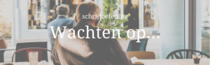 schrijfoefening wachten