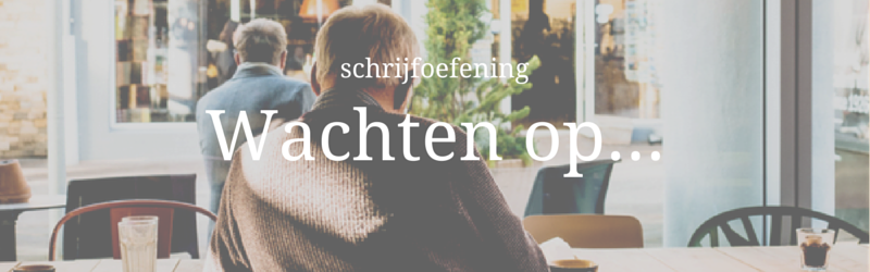 schrijfoefening wachten
